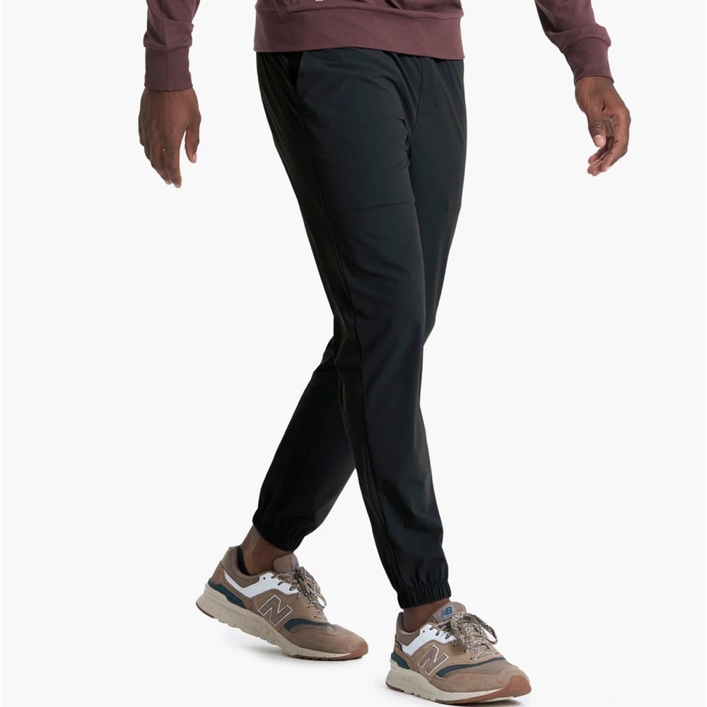 Vuori Fleet Jogger Black Athletic pants active athliesure, men’s xxl - Picture 4 of 10